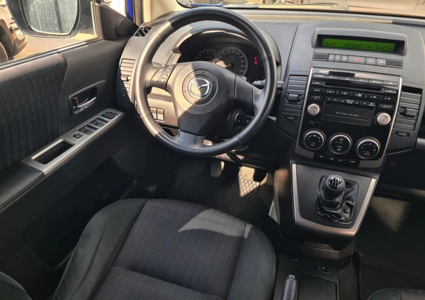 Mazda 5 cena 18999 przebieg: 211421, rok produkcji 2010 z Kraśnik małe 704